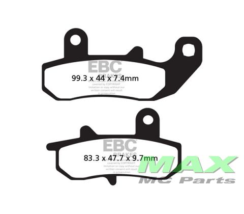 EBC Disc pad set REAR FA157 DR650R