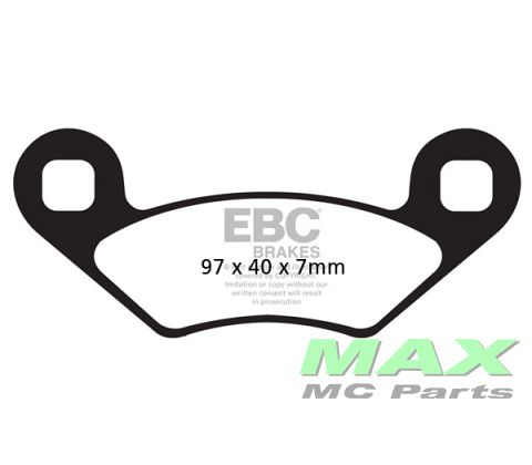EBC Disc pad set FA159R SINTER SPORT
