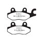 EBC Disc pad set REAR FA165/2TT DR800