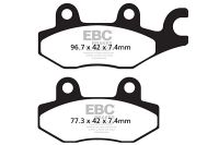 EBC Double- H Sintered Sportbike pad set