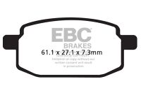 EBC Double- H Sintered Sportbike pad set