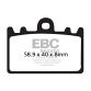 EBC Sintered Sp FRONT FA180HH ZXR400