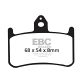 EBC Disc pad set*FRONT* FA187