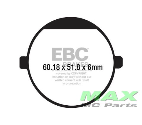 EBC Disc pad set FA198