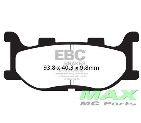 EBC Pad Sintered *FRONT* FA199HH