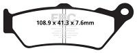 EBC Disc pad set USA:FA209/2