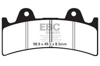 EBC Double- H Sintered Sportbike pad set