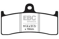 EBC Disc pad set FA249*USE: VD437/2JL*