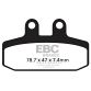 EBC Disc pad set FA256 FRONT/REAR