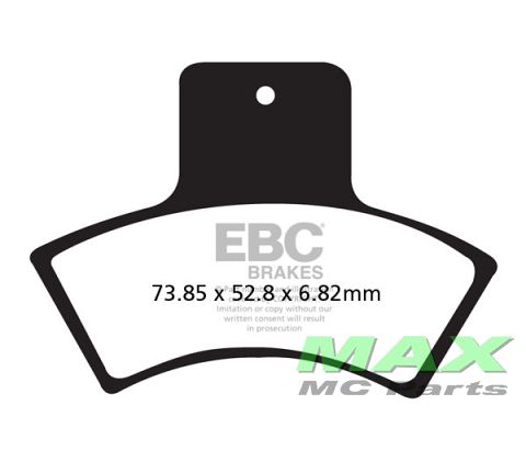 EBC Disc pad set REAR FA270R POLARIS