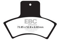 EBC Disc pad set REAR FA270TT POLARIS
