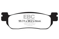 EBC Disc pad set *FRONT/(REAR)* FA275