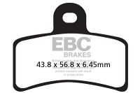 EBC Disc pad set FA291