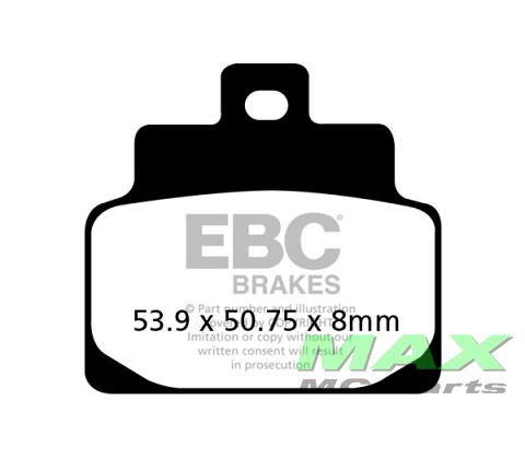 EBC Disc pad set FA301 *USE: SFA301*