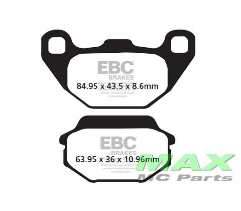 EBC Disc pad set FA305 *USE: SFA305*