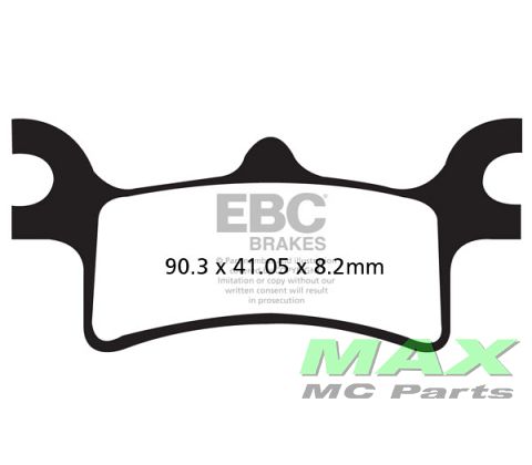 EBC Disc pad set REAR FA314R POLARIS