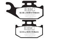EBC Disc pad set FA317TT