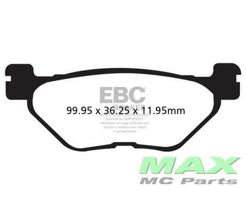 EBC Sintered *REAR* FA319HH YAMAHA