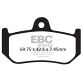 EBC Double- H Sintered Sportbike pad set