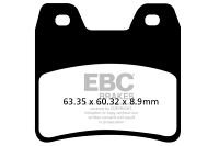 EBC Pad Sintered*REAR*FA348HH XJR1300