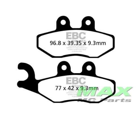 EBC Disc pad set FRONT*USE: SFA353*