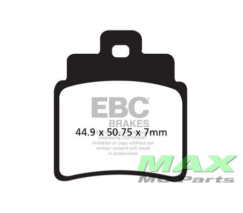 EBC Disc pad set  FR/RR -*USE:FA355/4R*