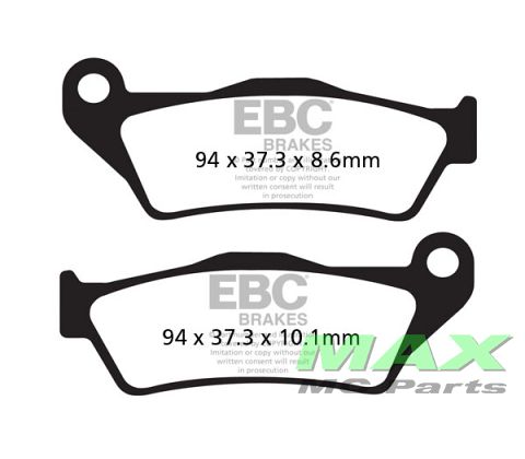 EBC Disc pad *REAR* FA363 BMW K1200