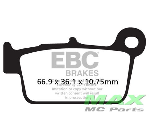 EBC MXS Sintered Off Road *USE:FA367TT*