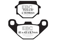 EBC Disc pad set REAR FA372R LTF500 LTA5