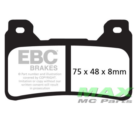 EBC Double Sintered *FRONT* FA390HH