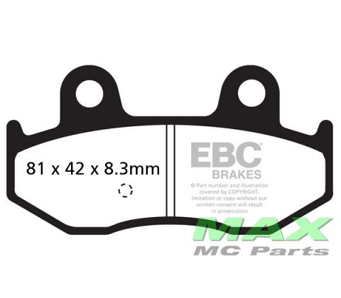 EBC Double Sintered REAR*USE: SFA411HH