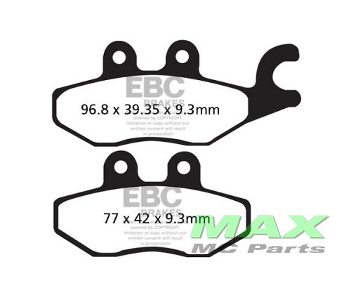 EBC Disc pad set FA418