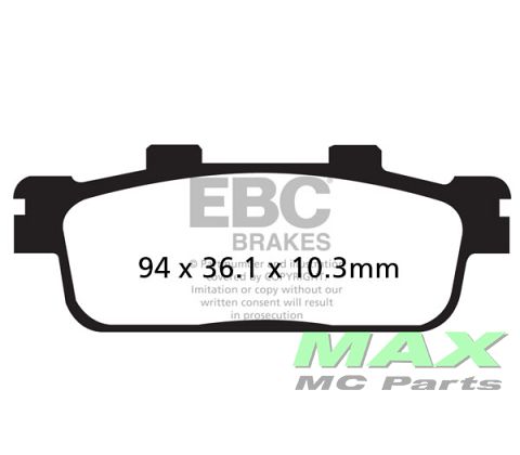 EBC Disc pad set FA427