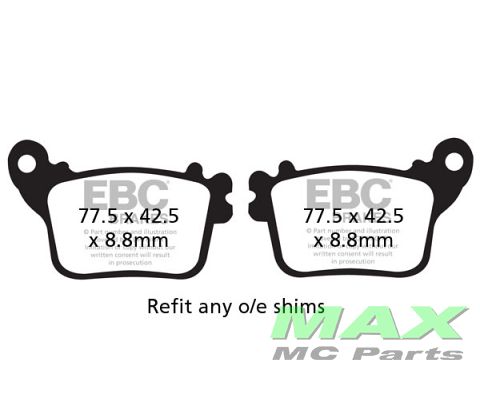 EBC Sintered Sportbike*REAR* FA436HH