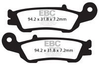 EBC Disc pad set FA450R *EVT USE: VD-280