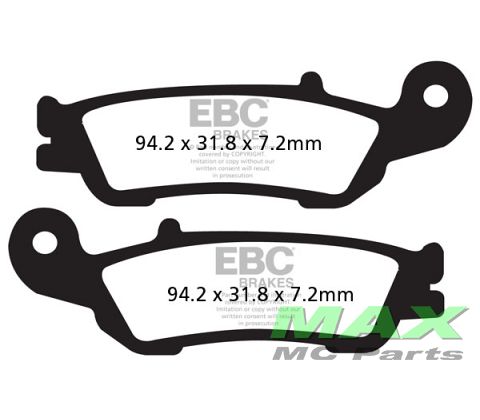 EBC Disc pad set FA450TT