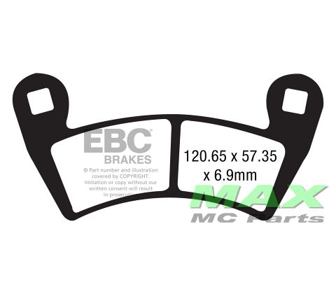 EBC Disc pad set FA452R