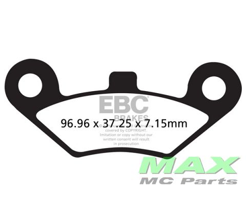 EBC Disc pad set RACE/TRACK FA453R