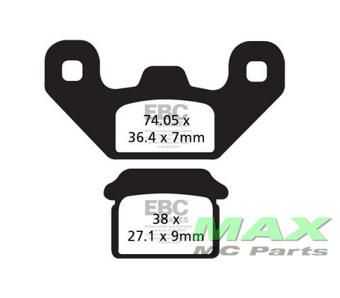 EBC Disc pad set FA480