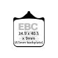 EBC Disc pad*FRONT*BMW-S1000R TRIUMPH