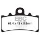 EBC Disc pad set FA606HH