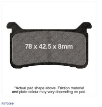 EBC Disc Pads*FRONT* SINTER FA700HH