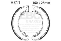 EBC grooved brake shoe set H311G