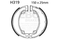 EBC grooved brake shoe set H319G