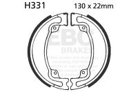 EBC grooved brake shoe set h331g