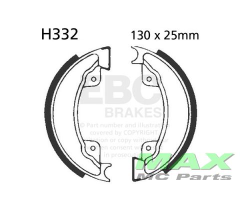 EBC Brake shoe*FRONT* H332