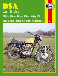 Haynes bog BSA UNIT SINGLES 58-72 OFF-RO