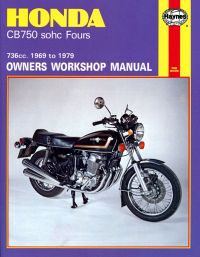 Haynes bog HONDA CB750 SOHC 69-79