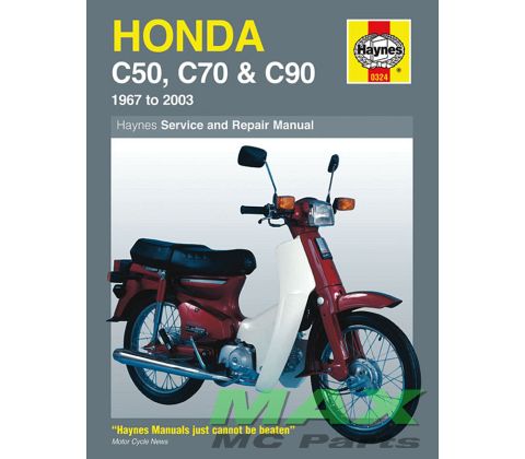 Haynes bog HONDA C50 C70 C90 67-03