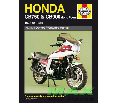 Haynes bog HONDA CB750 CB900 DOHC 78-84